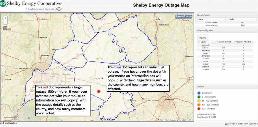 Blue Ridge Electric Outage Map Maps For You